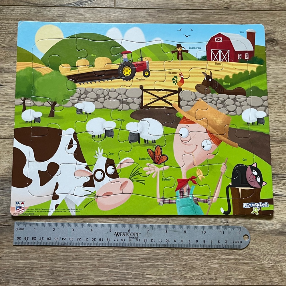 5 for $10 - farm jigsaw puzzle
